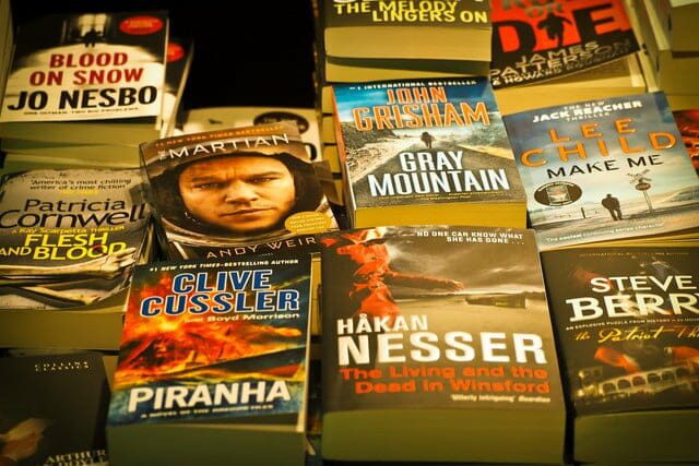 Different books in English